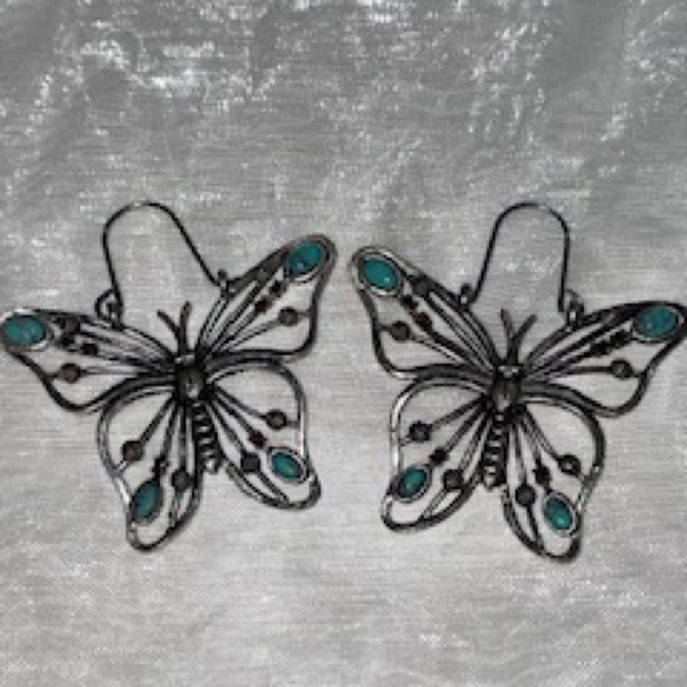 Lucky Brand Butterfly earrings